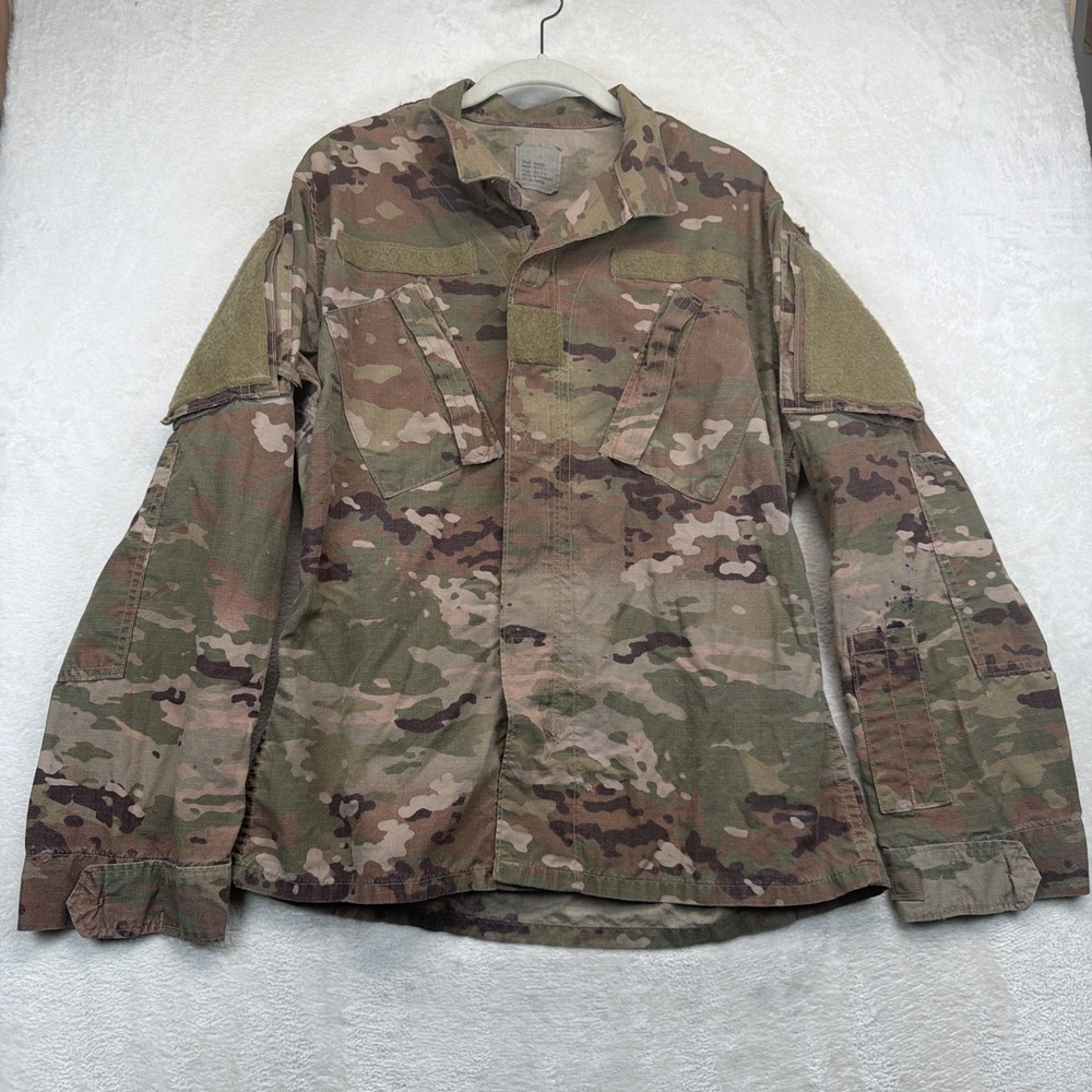 US Army OCP Scorpion FRACU Flame Resistant Combat Coat Small Regular Military